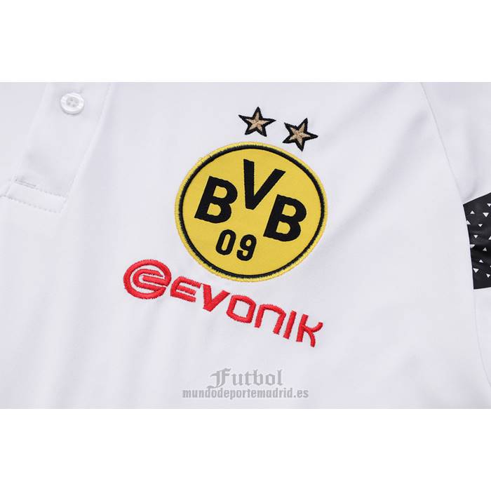 Camiseta Polo del Borussia Dortmund 2023-2024 Blanco